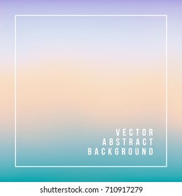 Blur Abstract Background . Template for your Design . Isolated Vector Illustration