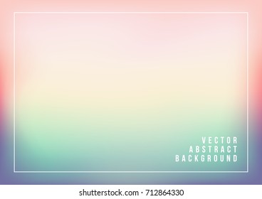 Blur Abstract Background . Template for your Design . Isolated Vector Illustration