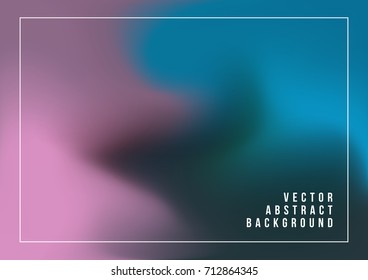 Blur Abstract Background . Template for your Design . Isolated Vector Illustration