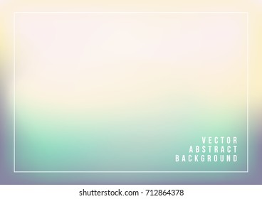 Blur Abstract Background . Template for your Design . Isolated Vector Illustration