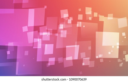 Blur abstract background transparent rectangles. Vector illustration.