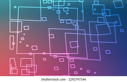 Blur abstract background transparent rectangles. Vector illustration.
