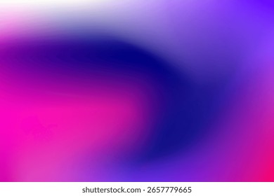 Desenfoque el degradado de color Abstractas con tonos rosa, púrpura y azul. fondo minimalista