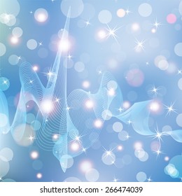 Blur abstract geometry background. Vector shiny texture