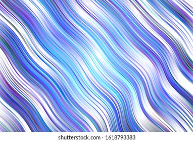 Blur abstract illustration with thin curve lines. Best choice for your perfect design.