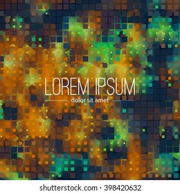 Blur abstract modern background.Template for poster.Vector design.