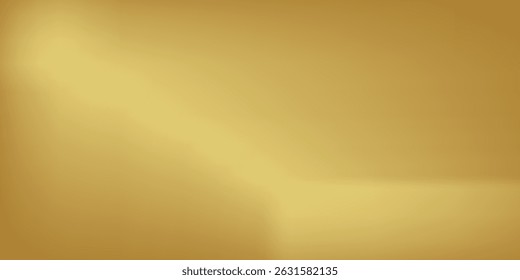 Desenfocar el Fondo de pantalla de gradiente gráfico de fondo. Diseño de oro