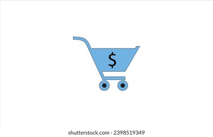 Blur and Black Sell Vector Icon 