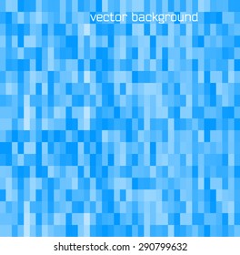 Blur blue gradient background of bright perspective with lighting glowing rectangle. Graphic image template. Abstract vector Illustration eps 10 for your business brochure