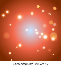 Blur bokeh Abstract bright color background. Sparkles and bokeh. Shiny and glowing