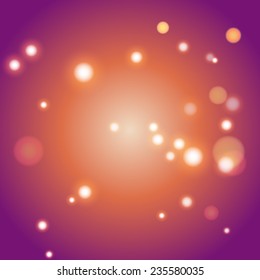 Blur bokeh Abstract bright color background. Sparkles and bokeh. Shiny and glowing