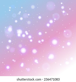 Blur bokeh Abstract bright color background. Sparkles and bokeh. Shiny and glowing