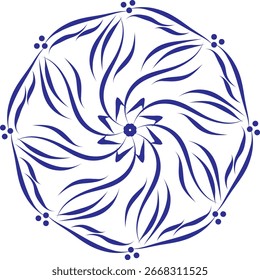 Línea de color desenfocado y diseño de Arte vectorial de puntos