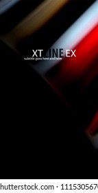 Blur color wave lines abstract background. Vector illustration for app wallpaper, business presentation or web banner