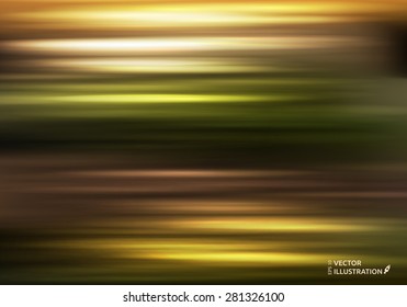 Blur colorful background with dynamic lines. Vector illustration.