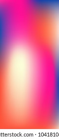 Blur colorful gradient smartphone wallpaper abstract background. Vector EPS10 graphic art design.