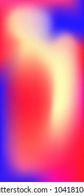 Blur colorful gradient smartphone wallpaper abstract background. Vector EPS10 graphic art design.