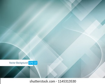 Blur colors abstract background.  Color Gradient or Multi Colored. Backgrounds technology, curves in line, web banner, geometric background. Shiny abstract futuristic green vector backgrounds.