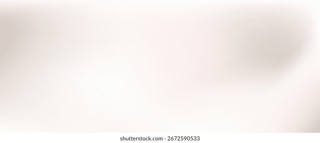Degradado beige crema borrosa con manchas rosadas. Gradación de fondo de color desnudo tranquilo. Abstractas telón de fondo neutro. Fondo de pantalla de novia pastel. Vector ilustración de cubierta delicada..