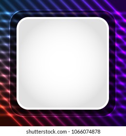 Blur dark gradient background of bright glow perspective with lighting circles with space place for your text. Graphic image template. Abstract vector Illustration eps 10 for your business brochure
