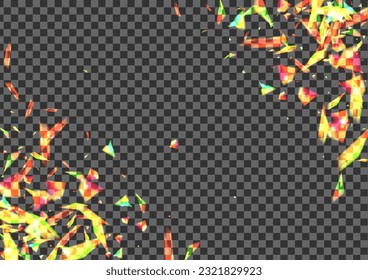 Blur Flare Background Transparent Vector. Element Beautiful Illustration. Green Glamour Template. Yellow Fall. Glare Warm Card.