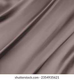 Blur focus of gray wrinkled fabric or skin background.view of copy space.