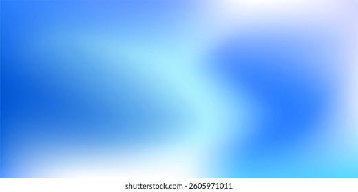 Blur gradient background  blue tones, soft edges, and a small white square element, conveying serenity and creativity. Ideal for modern design and creative projects.