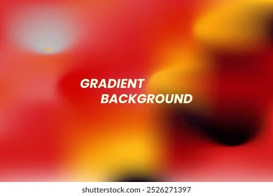 
Blur gradient background with a mix of red, yellow, black and white, creating a soft and bright effect. This modern design is ideal for digital backgrounds, presentations or other creative projects.