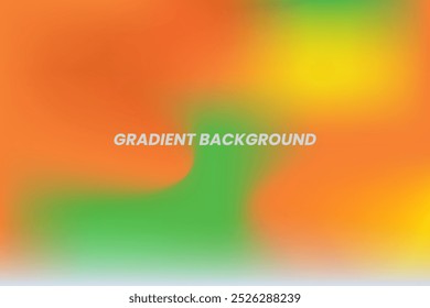 
El fondo de degradado desenfocado con una mezcla de amarillo, verde y naranja crea un efecto suave y brillante. Este diseño moderno es ideal para fondos digitales, presentaciones u otros proyectos creativos. eps 10