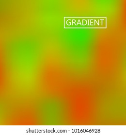 Blur green, red iridescent holographic background. Foil rainbow texture. Abstract soft pastel colors backdrop. Trendy creative vector cosmic gradient. Vibrant print illustration. Creative neon.