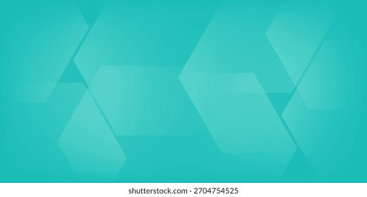 Blur Hexagon Abstract colorido gradiente turquesa verde fundo. textura
