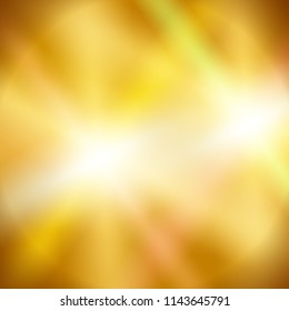 Blur hot gradient background of bright glow perspective with lighting circles with space place for your text. Graphic image template. Abstract Illustration for your business brochure