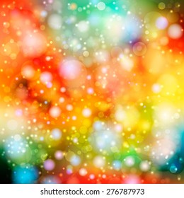 Blur Leaf bokeh background