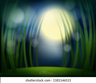 A blur nature background illustration