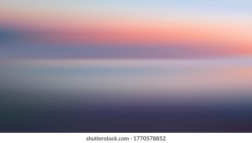 Blur panoramic background. Vector illustration. Vintage, retro, instagram, hipster style. Web interface template. Corporate, business website design. Pink, purple, black, orange colors. Banner, print