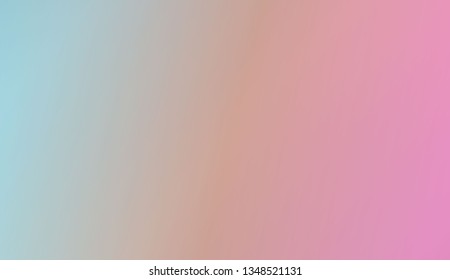 Blur Pastel Color gradient Background. For Abstract Modern Screen Design For Mobile App. Vector Illustration