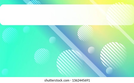 Blur Pastel Color Gradient Background with Line, Circle. For Cover Page, Poster, Banner Of Websites. Vector Illustration