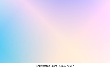 Blur Pastel Color gradient Background. For Your Graphic Design, Banner. Vector Illustration