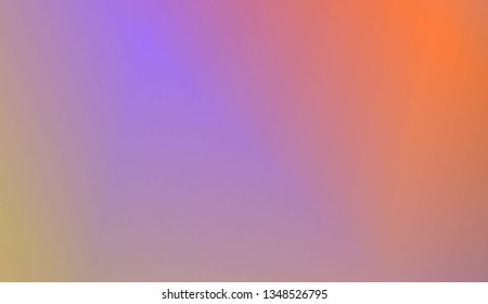 Blur Pastel Colorgradient Background. For Abstract Modern Screen Design For Mobile App. Vector Illustration