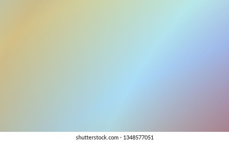 Blur Pastel Colorgradient Background. For Abstract Modern Screen Design For Mobile App. Vector Illustration