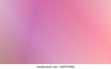 Blur Pastel Colorgradient Background. For Abstract Modern Screen Design For Mobile App. Vector Illustration