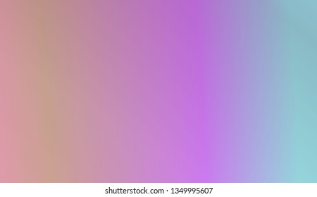 Blur Pastel Colorgradient Background. For Abstract Modern Screen Design For Mobile App. Vector Illustration