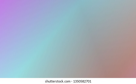 Blur Pastel Colorgradient Background. For Abstract Modern Screen Design For Mobile App. Vector Illustration