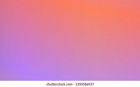 Blur Pastel Colorgradient Background. For Abstract Modern Screen Design For Mobile App. Vector Illustration
