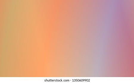 Blur Pastel Colorgradient Background. For Abstract Modern Screen Design For Mobile App. Vector Illustration