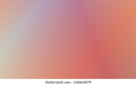 Blur Pastel Colorgradient Background. For Abstract Modern Screen Design For Mobile App. Vector Illustration