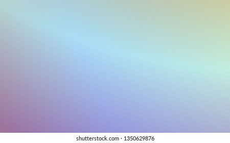 Blur Pastel Colorgradient Background. For Abstract Modern Screen Design For Mobile App. Vector Illustration