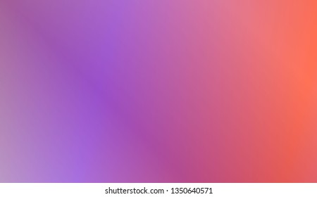 Blur Pastel Colorgradient Background. For Abstract Modern Screen Design For Mobile App. Vector Illustration