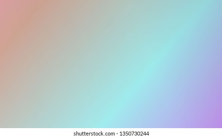 Blur Pastel Colorgradient Background. For Abstract Modern Screen Design For Mobile App. Vector Illustration