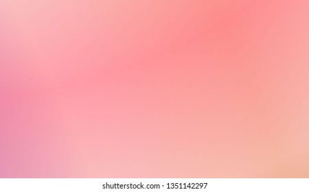 Blur Pastel Colorgradient Background. For Abstract Modern Screen Design For Mobile App. Vector Illustration